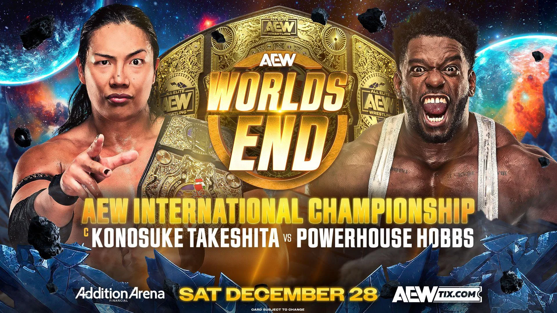 Konosuke Takeshita vs. Powerhouse Hobbs